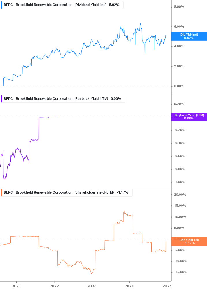 Shareholder Yield Chart