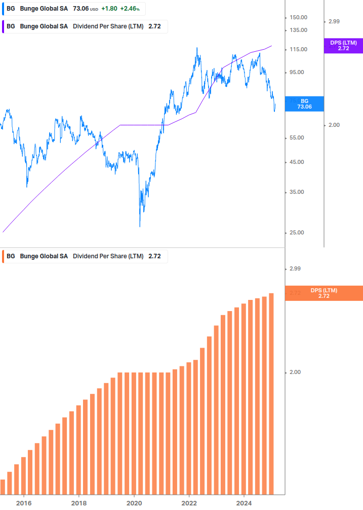 Dividend Growth Chart