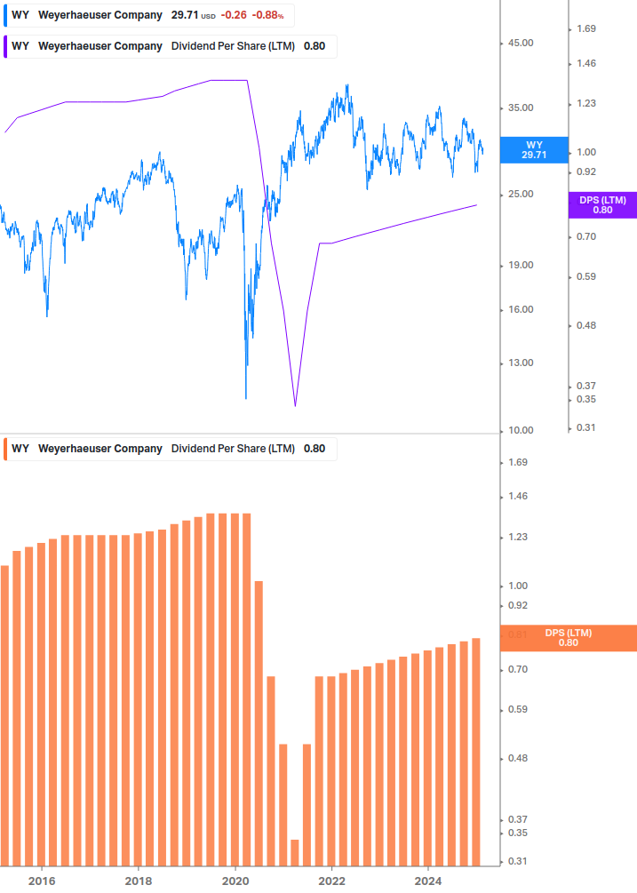 Dividend Growth Chart