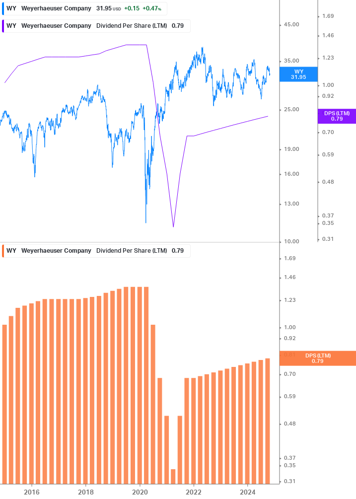 Dividend Growth Chart