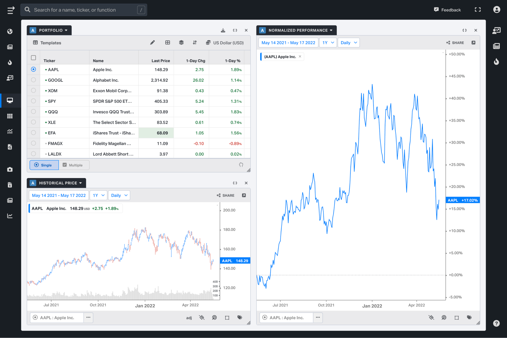 yahoo-finance-alternative-functionality-comparison-with-koyfin