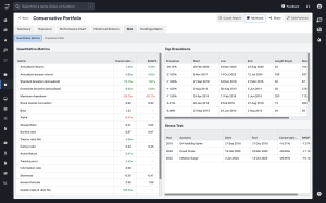 Risk Analysis on Koyfin